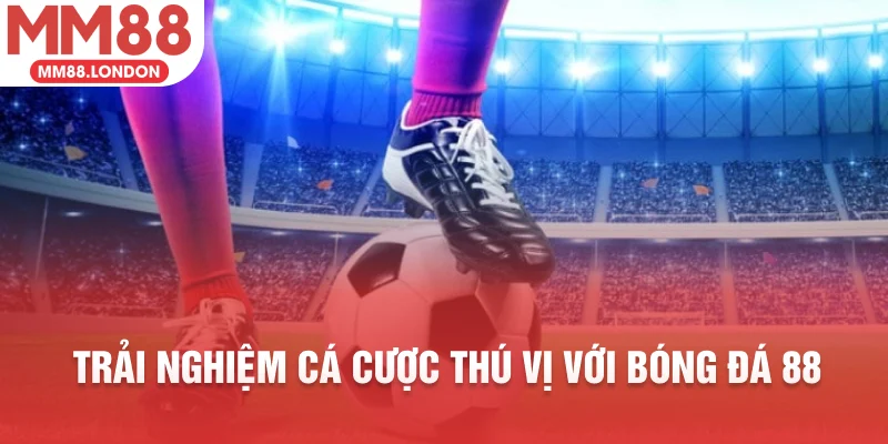 Trải nghiệm cá cược thú vị với bóng đá 88